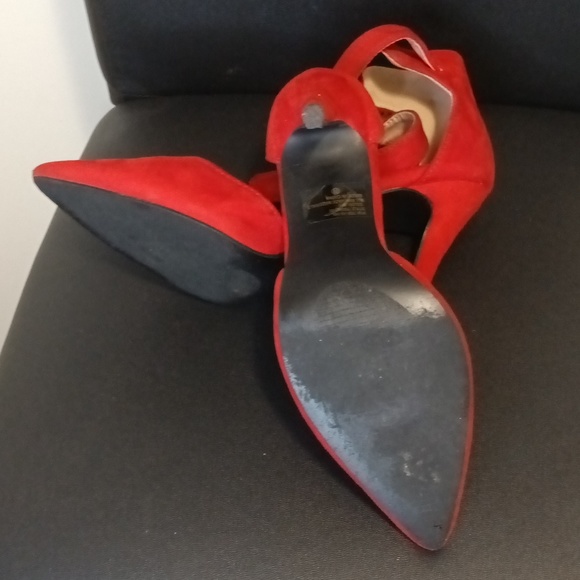 Forever size 7.5 Red pumps - Picture 4 of 7